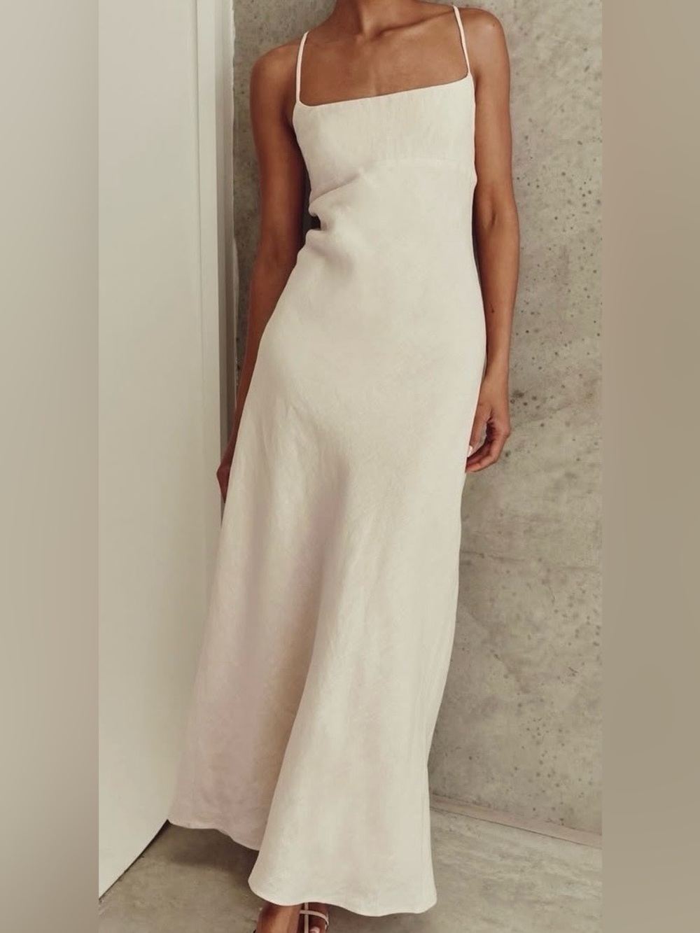 DISSH Lucia Natural MIDI Dress Size US 6 - Picture 3 of 4